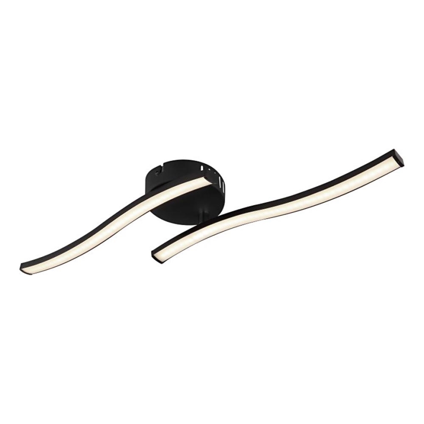 Globo - LED loftlampe 2xLED/6W/230V sort