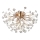 Globo - LED loftlampe 4xG9/3,5W/230V diameter 45 cm guldfarvet