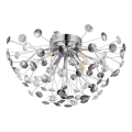 Globo - LED loftlampe 4xG9/3,5W/230V diameter 45 cm skinnende krom