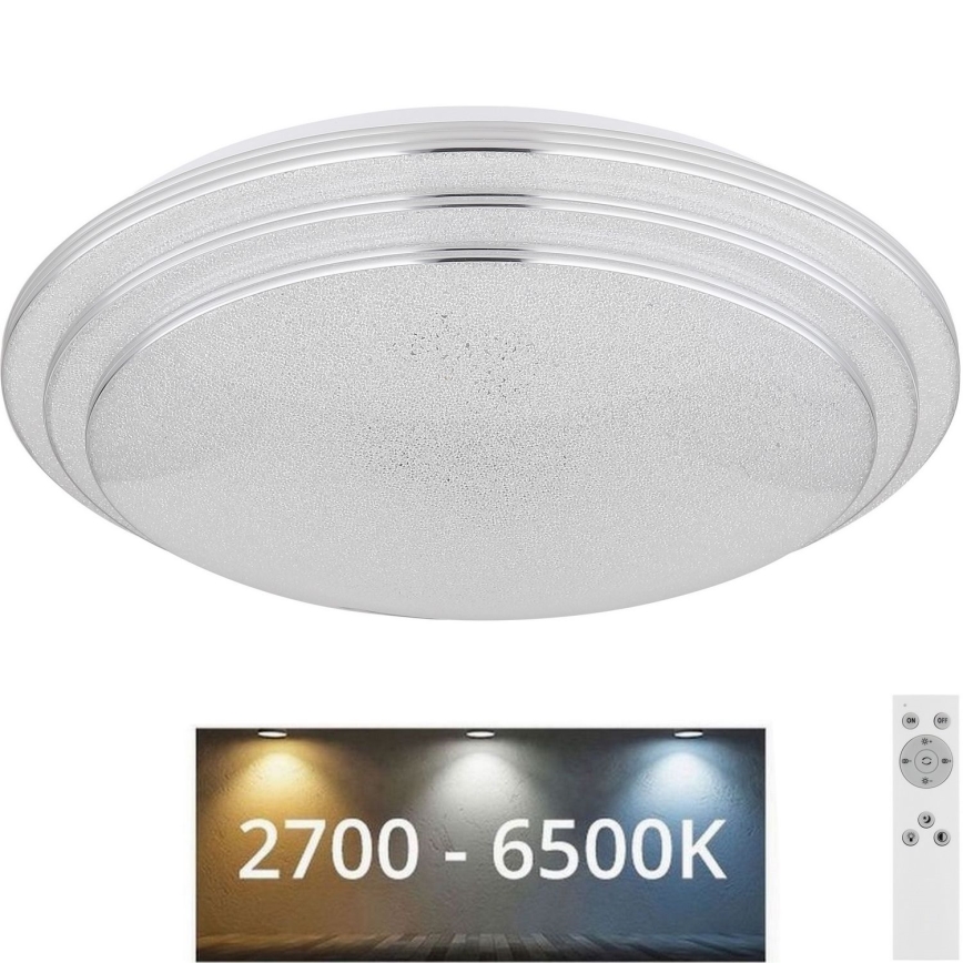 Globo - LED loftlampe dæmpbar LED/18W/230V diameter 40 cm 2700-6500K + fjernbetjening