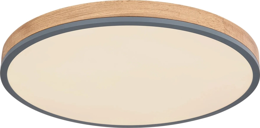 Globo - LED loftlampe dæmpbar LED/40W/230V 2700-6500K diameter 60 cm + fjernbetjening brun/grå