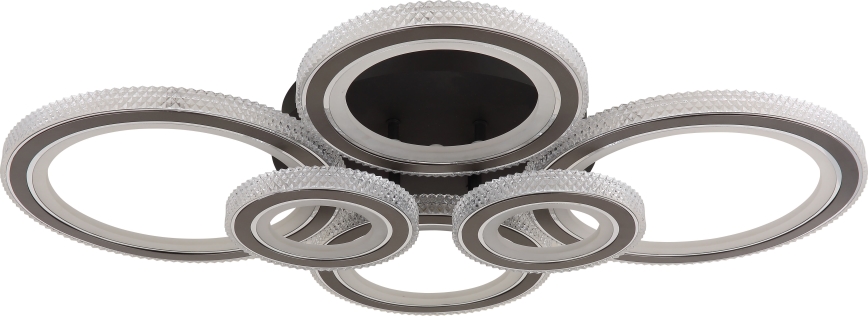 Globo - LED loftlampe dæmpbar LED/60W/230V 2700-6000K 56x78 cm antracit + fjernbetjening