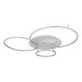 Globo - LED loftlampe dæmpbar LED/70W/230V 2700-6500K mat krom + fjernbetjening