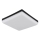 Globo - LED loftlampe LED/12W/230V 4000K 22x22 cm sort