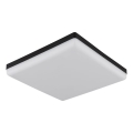 Globo - LED loftlampe LED/18W/230V 4000K 30x30 cm sort