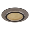 Globo - LED-loftlampe LED/24W/230V 3000/4000/6500K Ø 35 cm sort