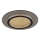 Globo - LED-loftlampe LED/24W/230V 3000/4000/6500K Ø 35 cm sort