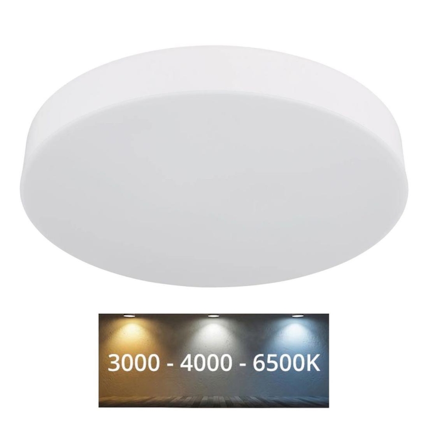 Globo - LED loftlampe LED/24W/230V 3000K/4000K/6500K diameter 30 cm hvid