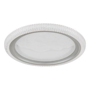 Globo - LED-loftlampe LED/28W/230V 3000/4200/6000 K Ø 39,5 cm sølv