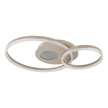 Globo - LED loftlampe LED/30W/230V 3000K 70x50 cm beige