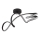 Globo - LED loftlampe LED/30W/230V sort