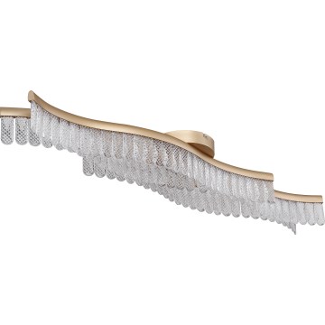 Globo - LED loftlampe LED/35W/230V 3200K 18x108 cm guldfarvet