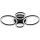 Globo - LED loftlampe LED/40W/230V 2700/4500/6500K diameter 35,5x53 cm sort