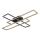 Globo - LED loftlampe LED/40W/230V 3000K 60x80 cm sort/guldfarvet