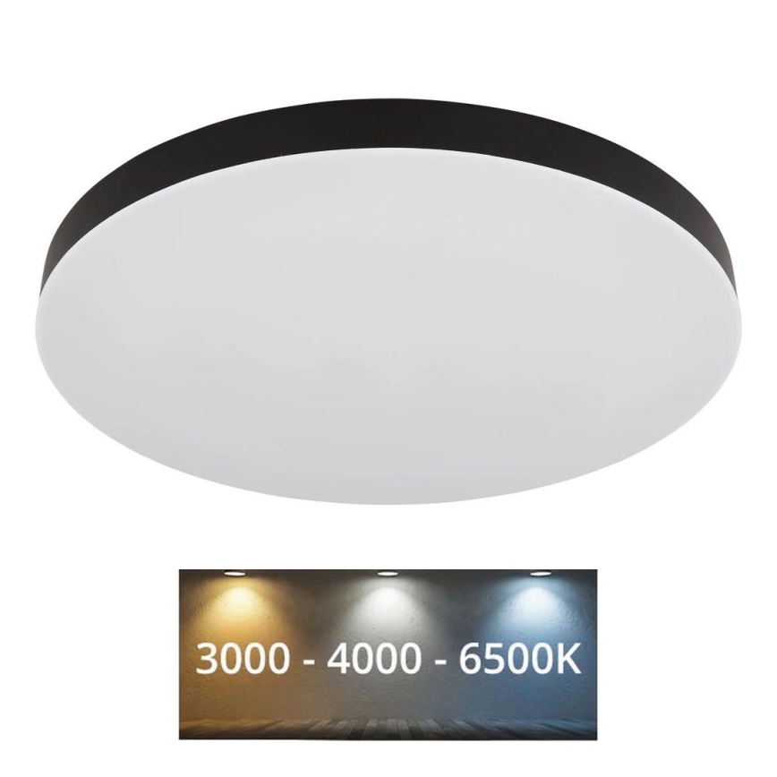 Globo - LED loftlampe LED/50W/230V 3000K/4000K/6500K diameter 50 cm sort