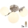 Globo - LED loftlampe RIHA 3xG9/3,5W/230V mat krom