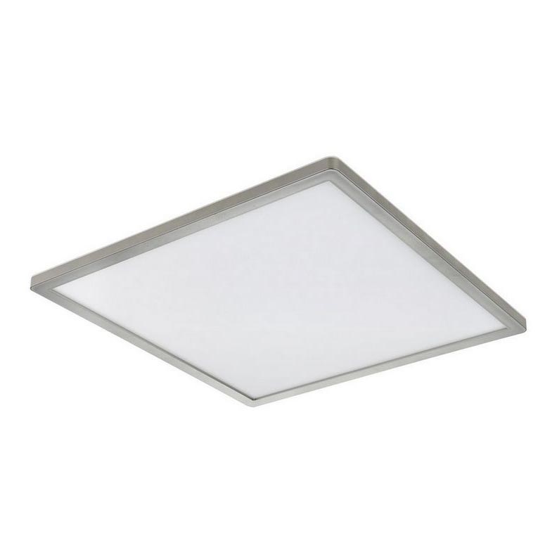 Globo - LED loftlampe til badeværelse dæmpbar LED/18W/230V 29,4x29,4 cm IP44 mat krom