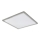 Globo - LED loftlampe til badeværelse dæmpbar LED/18W/230V 29,4x29,4 cm IP44 mat krom