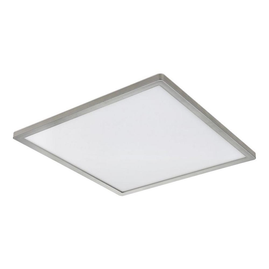 Globo - LED loftlampe til badeværelse dæmpbar LED/24W/230V 42x42 cm IP44 mat krom