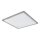 Globo - LED loftlampe til badeværelse dæmpbar LED/24W/230V 42x42 cm IP44 mat krom