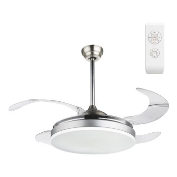 Globo - LED loftsventilator med fjernbetjening LED/36W/230V