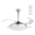 Globo - LED loftsventilator med fjernbetjening LED/36W/230V