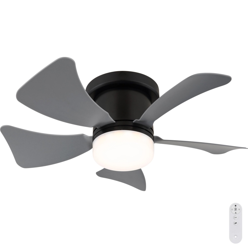 Globo - LED loftventilator dæmpbar LED/10W/230V 3000-6500K grå + fjernbetjening