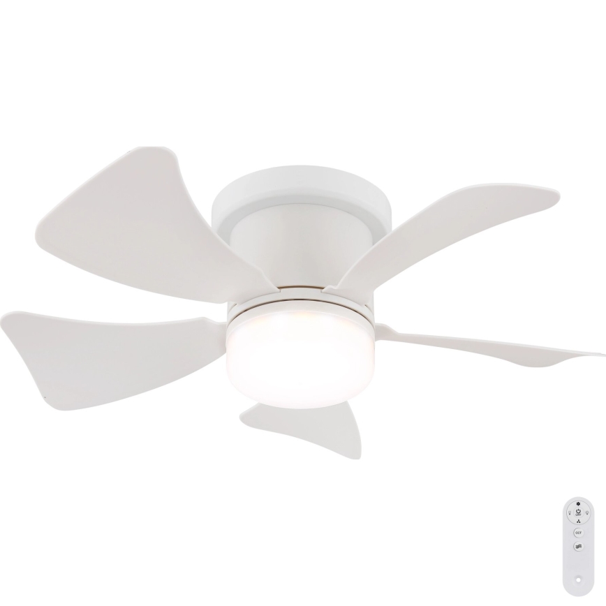 Globo - LED loftventilator dæmpbar LED/10W/230V 3000-6500K hvid + fjernbetjening