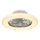 Globo - LED loftventilator dæmpbar LED/40W/230V 3000-6500K + fjernbetjening
