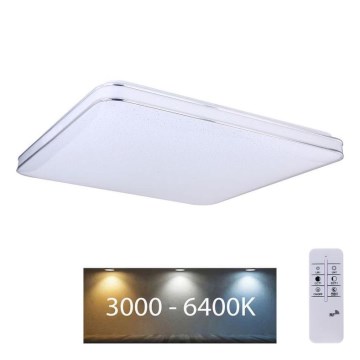 Globo - LED lysdæmper loftslampe LED/48W/230V + fjernbetjening