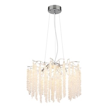 Globo - LED-lysekrone på wire 6xG9/8W/230V