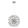 Globo - LED-lysekrone på wire 8xG9/3,5W/230V poleret krom