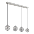 Globo - LED-lysekrone på wire LED/32W/230V