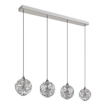 Globo - LED-lysekrone på wire LED/32W/230V