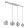 Globo - LED-lysekrone på wire LED/32W/230V