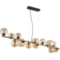 Globo - LED pendel 13xG9/3,5W/230V røget/brun