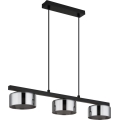 Globo - LED pendel 3xGX53/6W/230V røget/sort