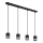 Globo - LED pendel 4xGX53/7W/230V 3000K sort