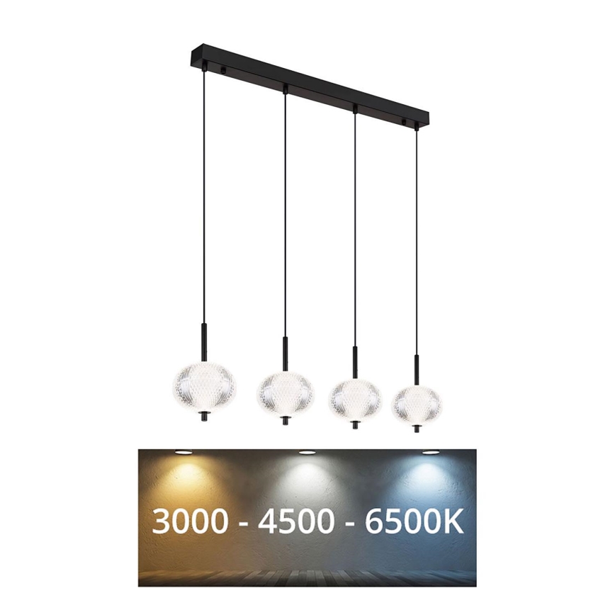 Globo - LED pendel 4xLED/5,75W/230V 3000/4500/6500K