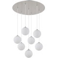 Globo - LED pendel 7xG9/3,5W/230V hvid