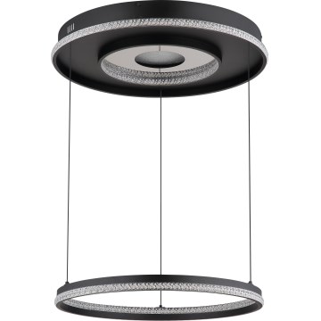 Globo - LED pendel dæmpbar LED/54W/230V 2700-6500K diameter 60 cm sort + fjernbetjening