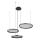 Globo - LED pendel dæmpbar LED/55W/230V 2700-6000K sort + fjernbetjening