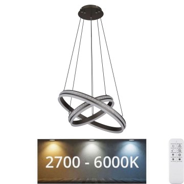Globo - LED pendel dæmpbar LED/60W/230V 2700K-6000K + fjernbetjening