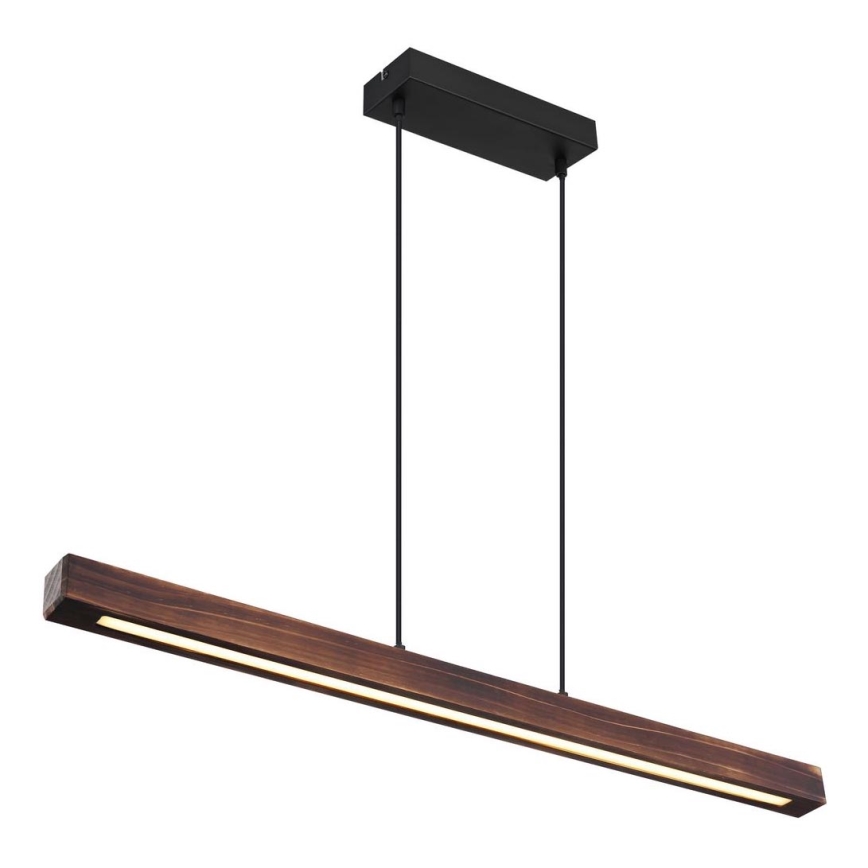 Globo - LED pendel LED/28W/230V fyrretræ