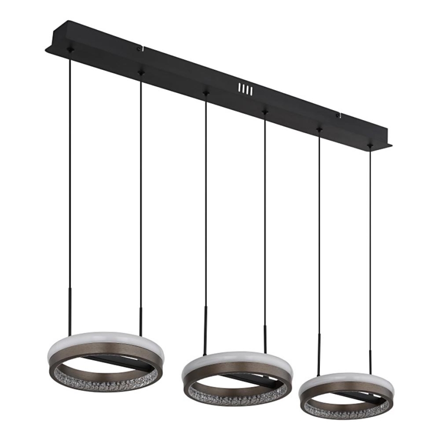 Globo - LED pendel LED/40W/230V 3000/4000/6000K brun