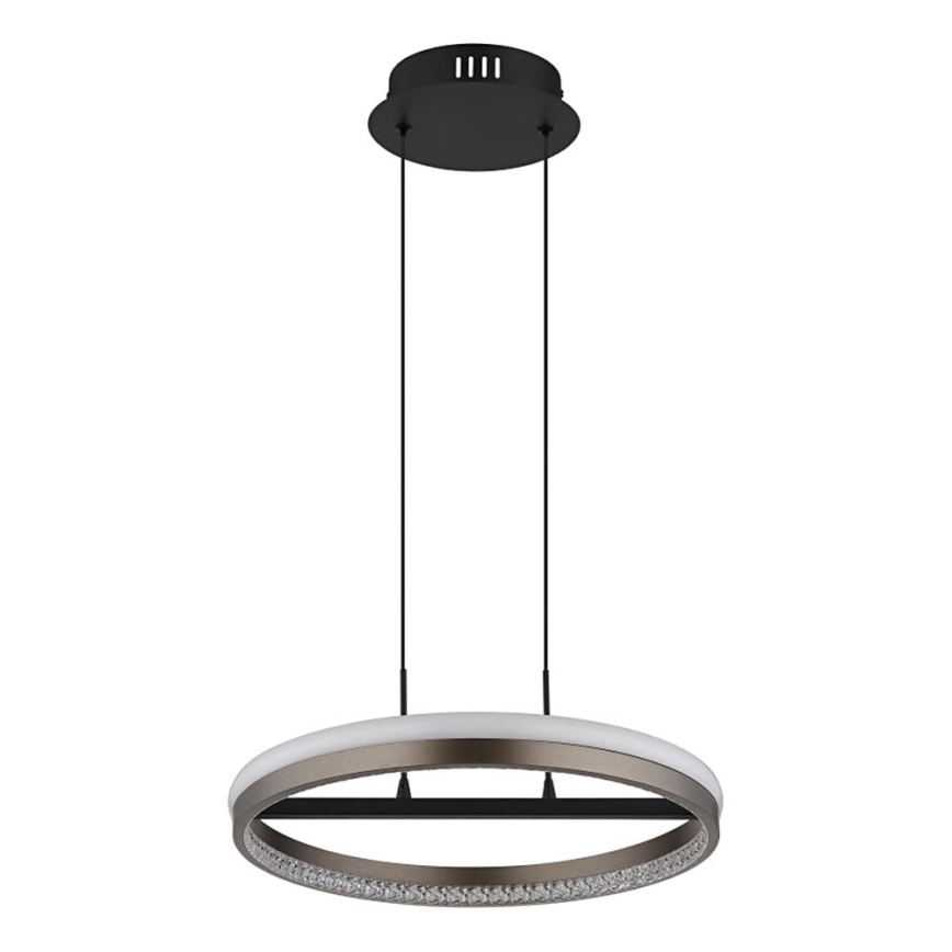 Globo - LED pendel LED/40W/230V 3000/4000/6000K diameter 39,7 cm brun
