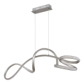Globo - LED pendel LED/40W/230V mat krom