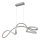 Globo - LED pendel LED/40W/230V mat krom