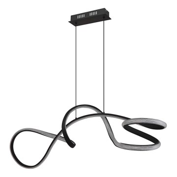 Globo - LED pendel LED/40W/230V sort