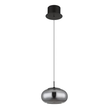 Globo - LED pendel LED/6W/230V sort
